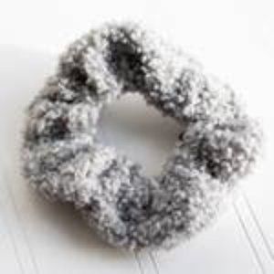 2 pack !!!Grey Teddy Bear Scrunchie !!